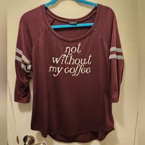 Maroon Torrid Tee